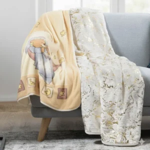 Plush Throw & Colourful Baby Bundle