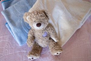 Teddybear and Sesli baby blankets